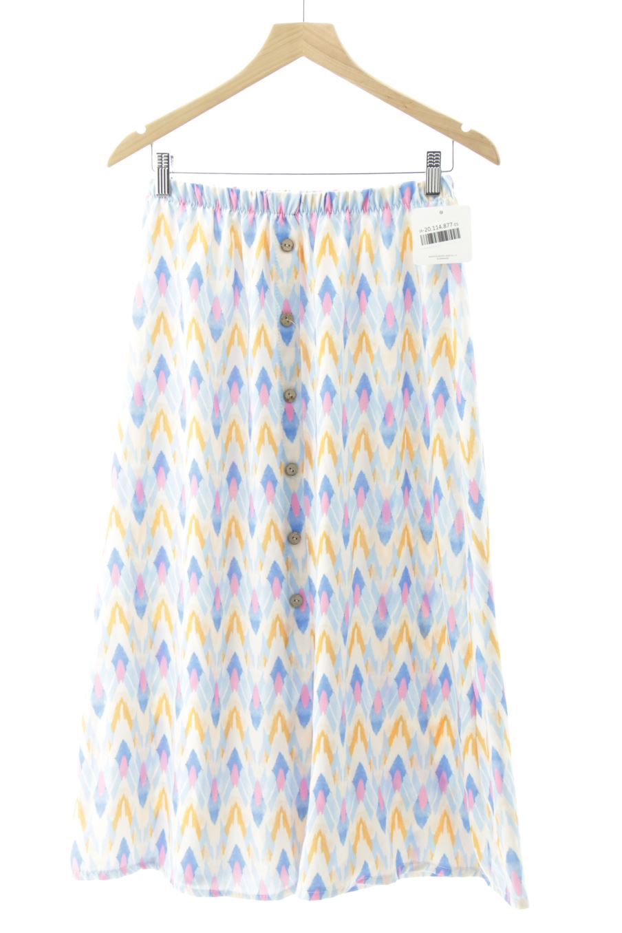 Falda de Moda Europa de la talla XS, de color estampado