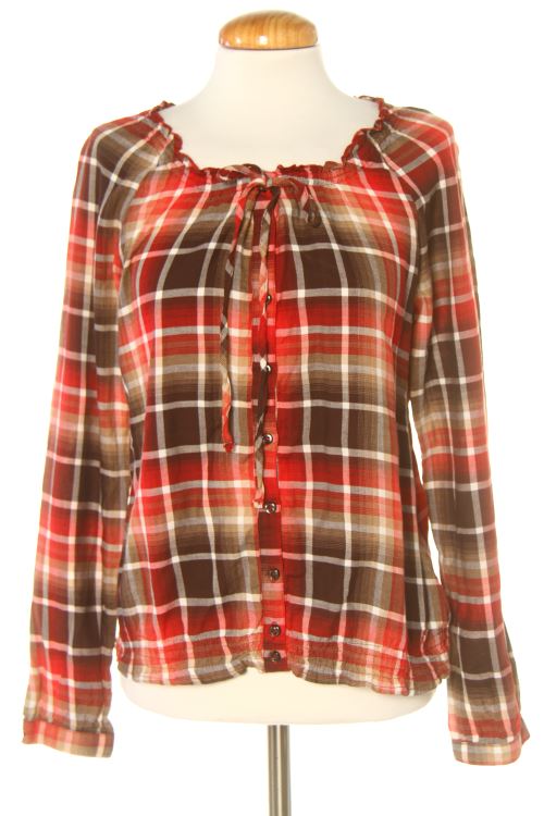 Blusa a maniche lunghe