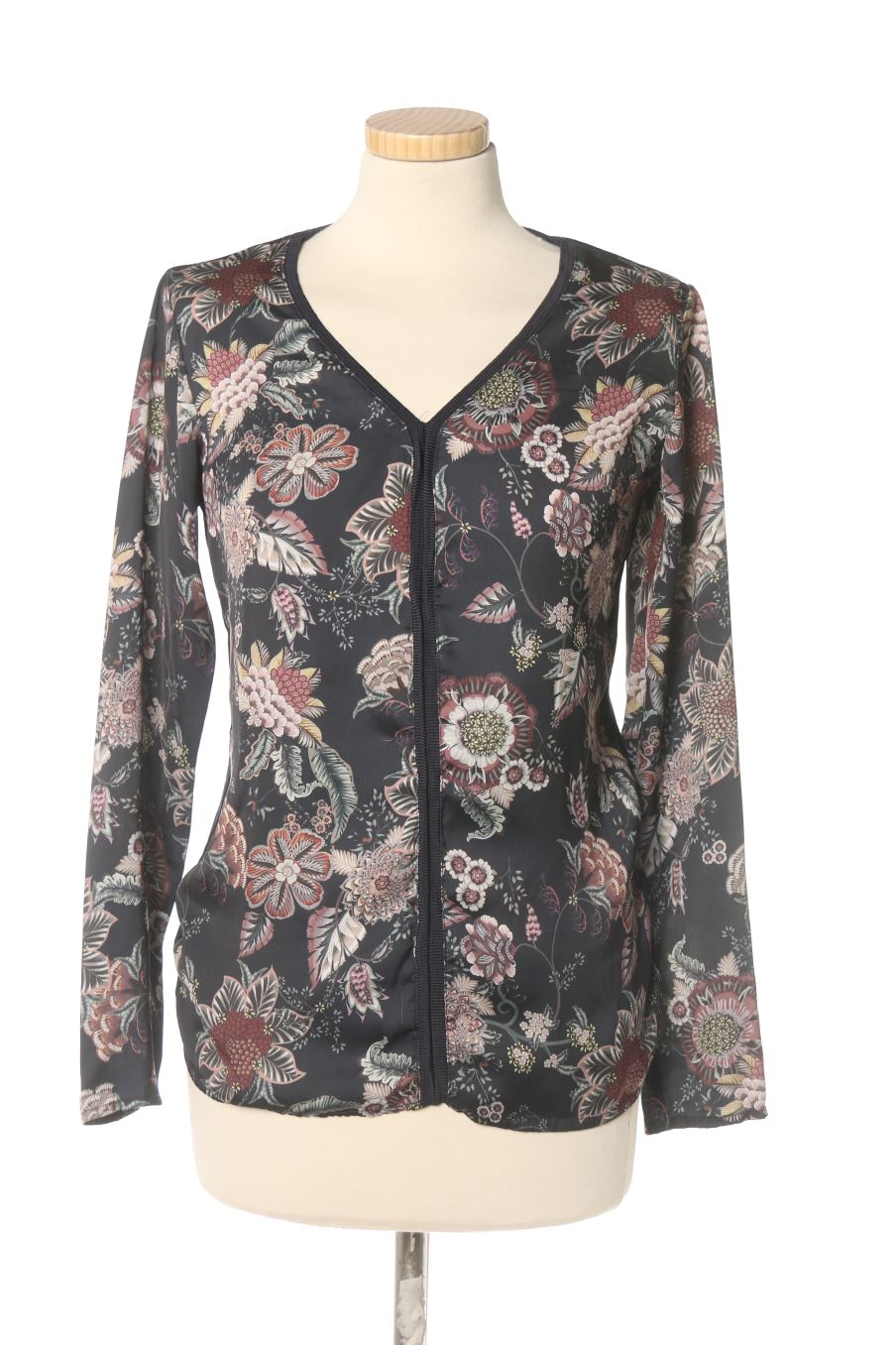 Blusa de manga larga de Phildar de la talla S, de color estampado