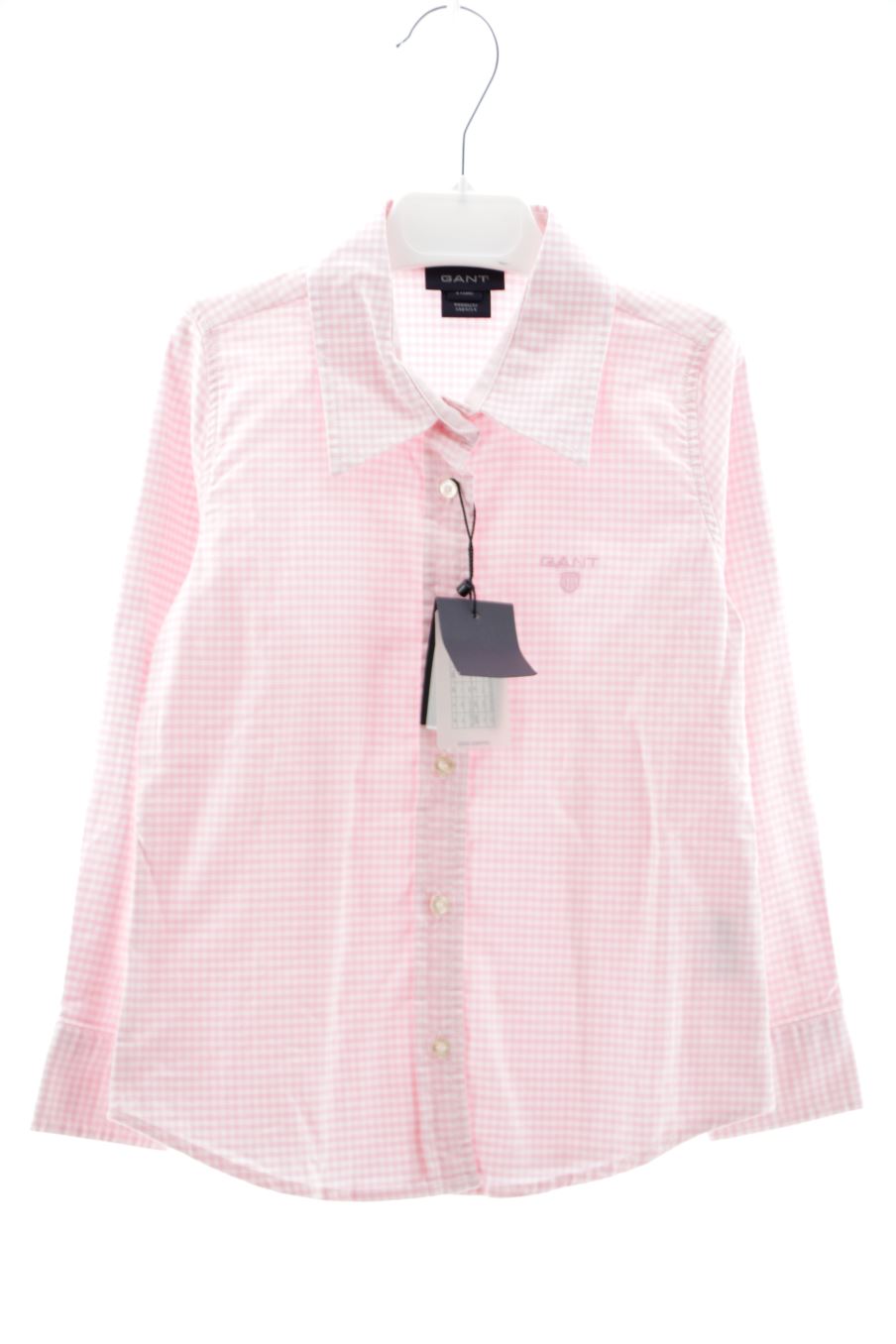 Chemise manches longues Gant de la taille 4 ans avec une étiquette