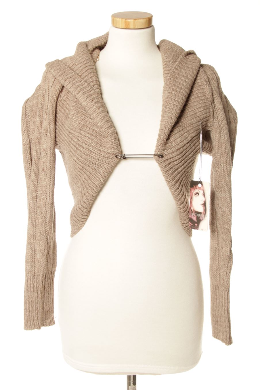 Chaqueta de CQ COQUETTO de la talla S, de color marrón