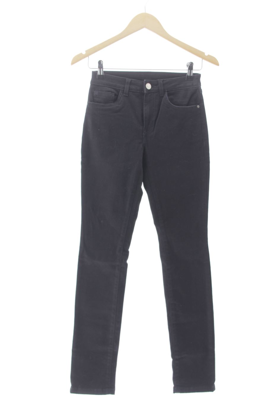 Jeans C&A de la taille 34, de couleur noir de denim