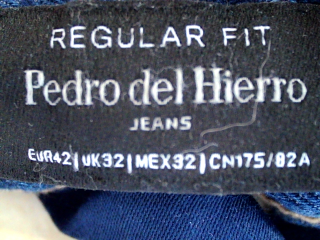 Vaquero de Pedro del Hierro de la talla 42