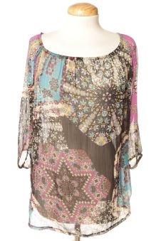 Langärmelige Bluse XL PERCENTIL