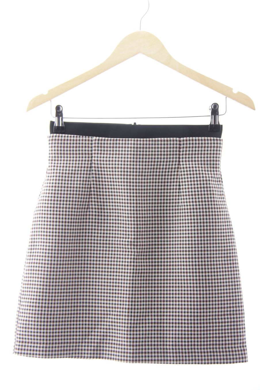 Falda de Zara de la talla S, de color cuadros