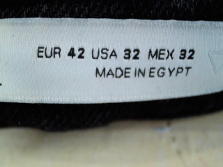 Vaquero de Zara de la talla 42