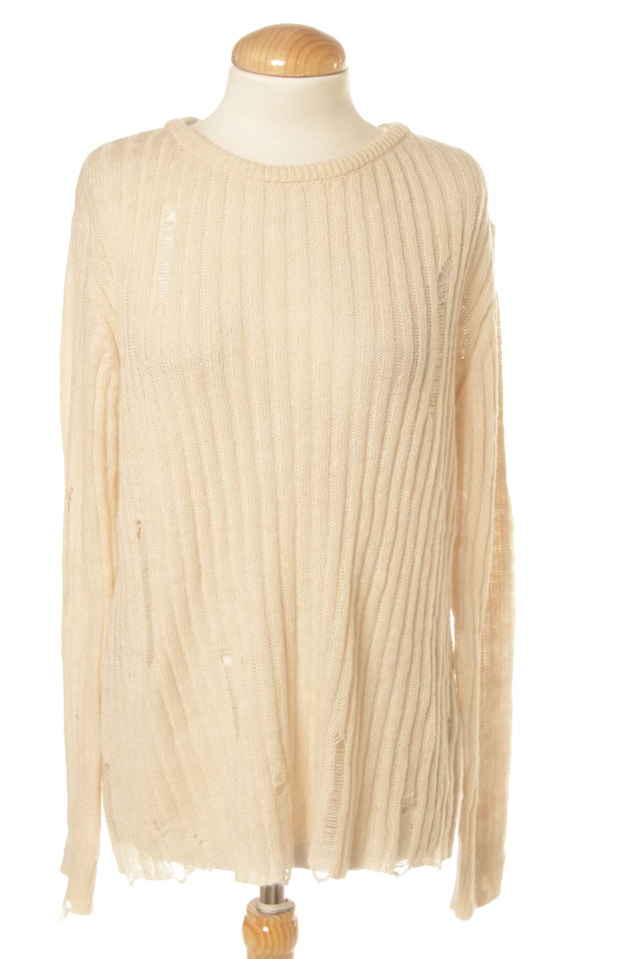 Jersey de Zara de la talla L, de color beige