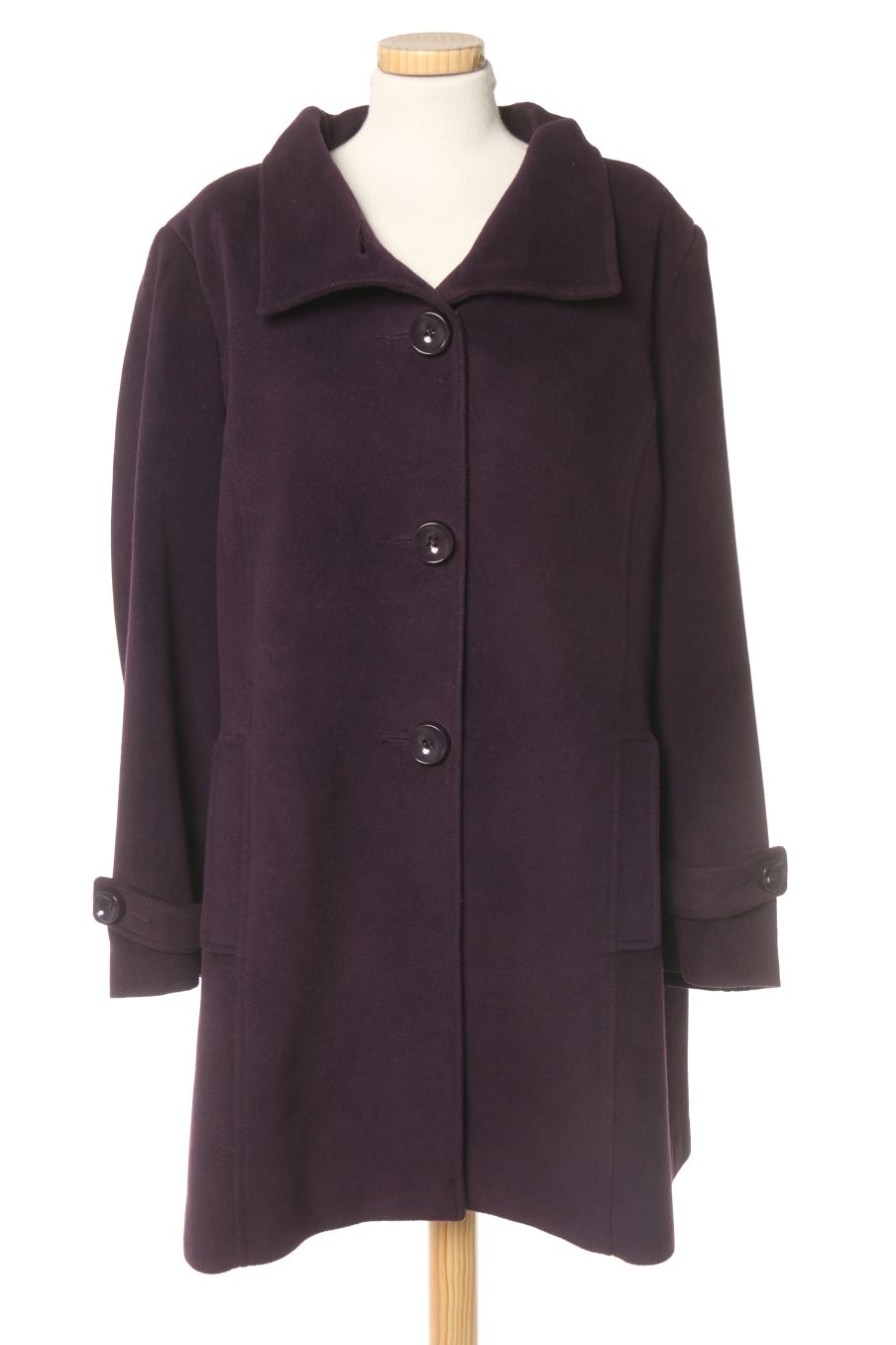 Manteau Punt roma de la taille 52, de couleur pourpre