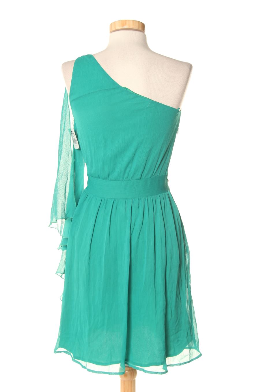 Vestido elegante de Fórmula Joven de la talla 36, de color verde