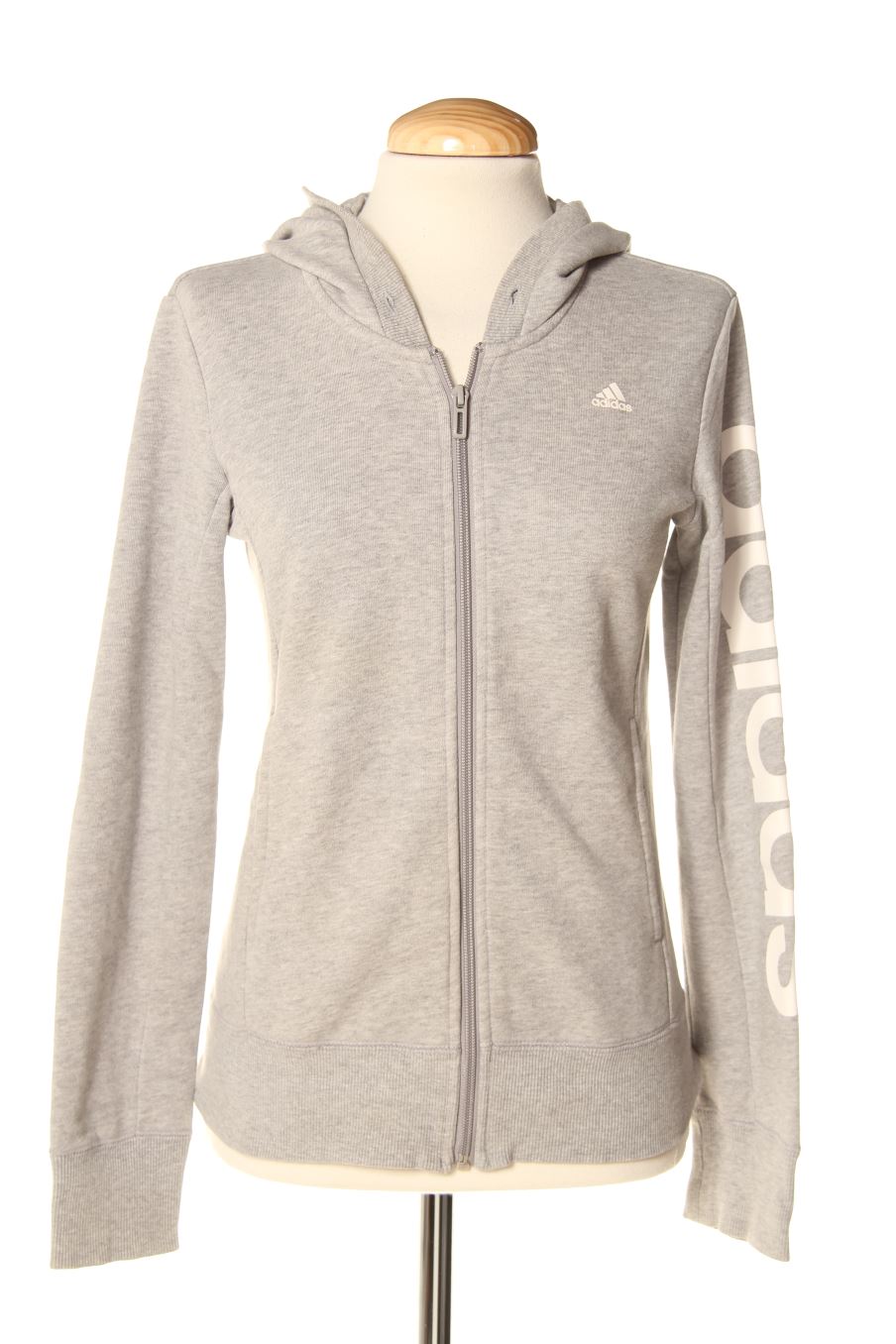 Sudadera de Adidas de la talla XS, de color gris