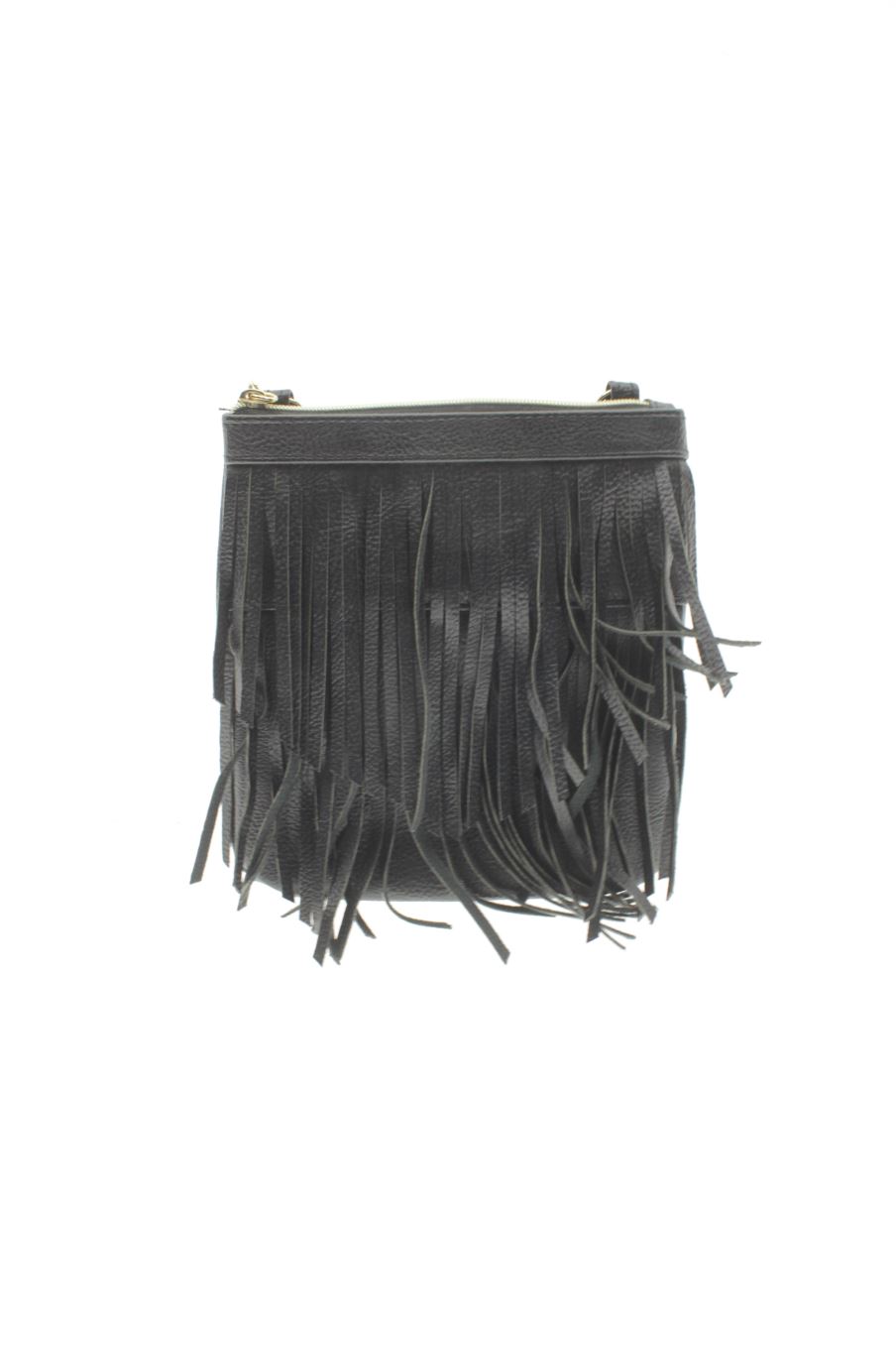 Black fringe purse h&m cheap