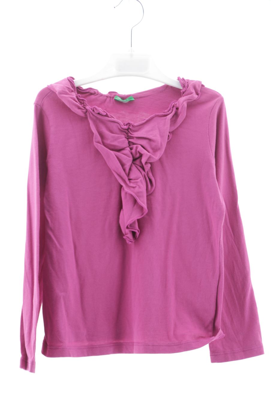 gebraucht Benetton Langärmeliges T-shirt Größe 106