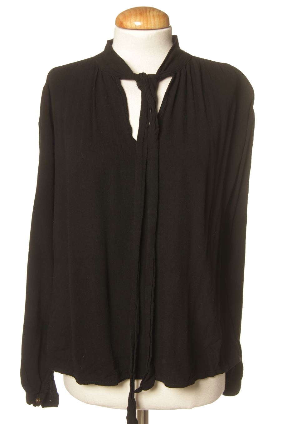 Blouse à manches longues Okeysi de la taille S, de couleur noir