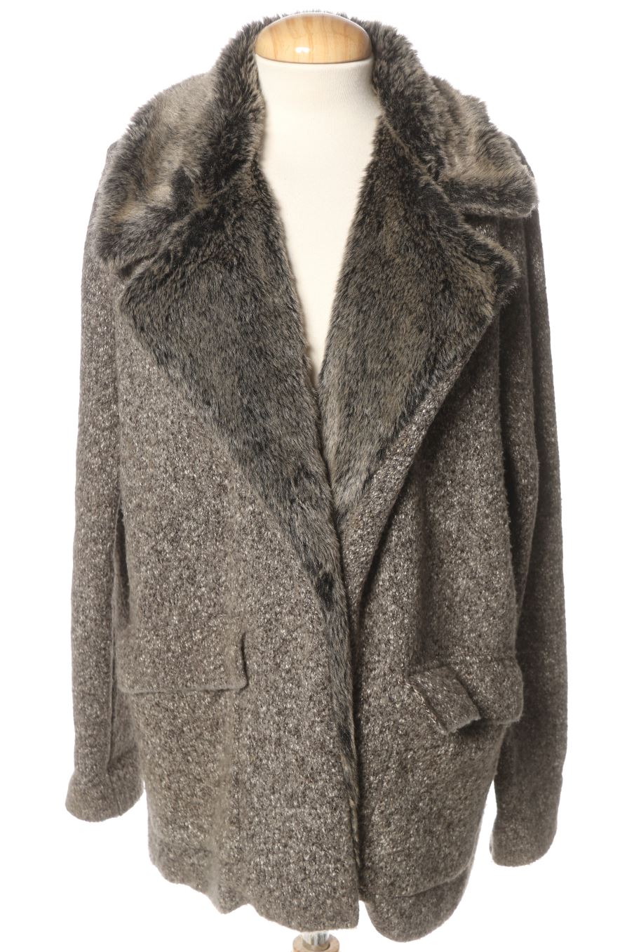 Giacca de Mango de la talla M, de color grigio