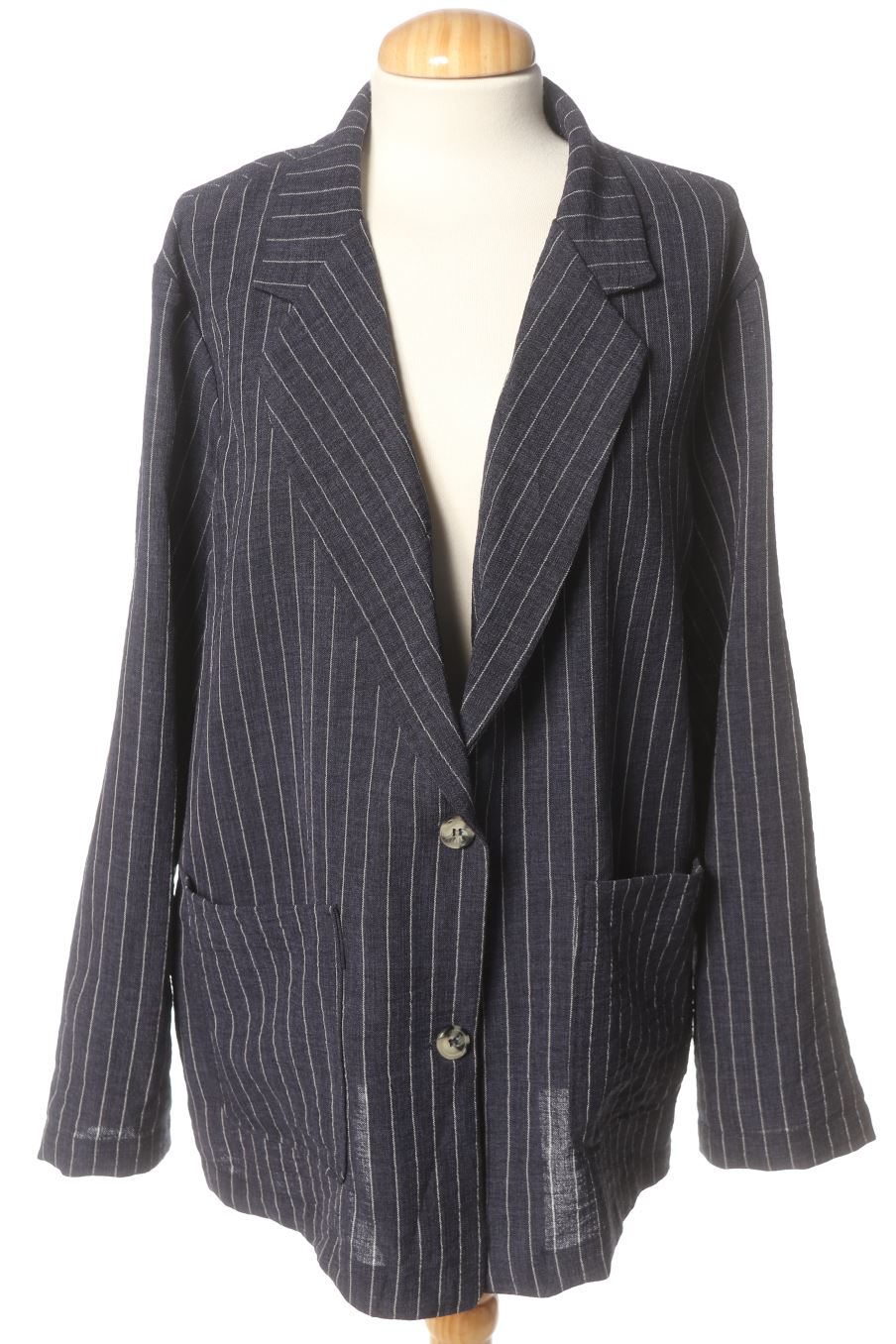 Blazer Emablues de la taille L, de couleur bleu