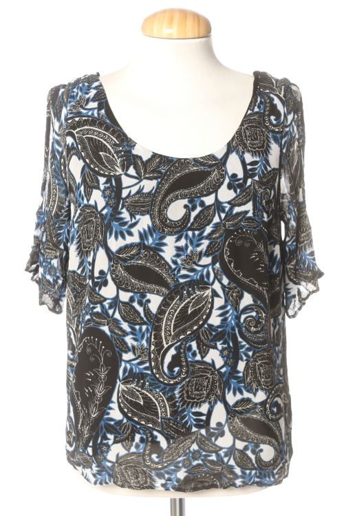 Blouse à manches courtes
