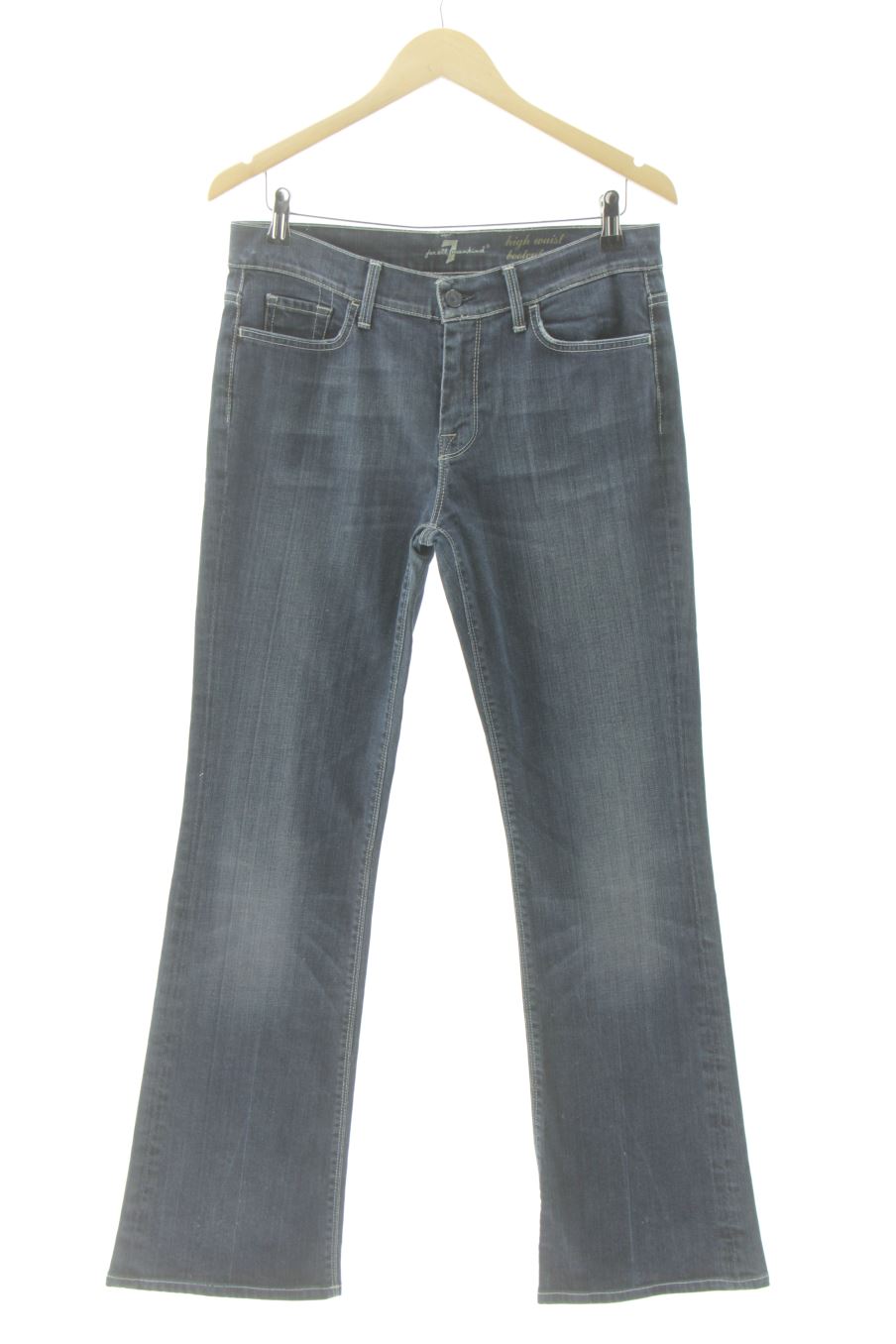 Jeans 7 For All Mankind de la taille 42, de couleur bleu de denim