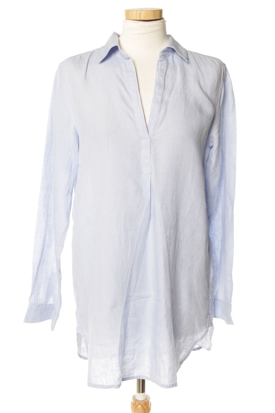 Blouse à manches longues Gap de la taille S, de couleur bleu