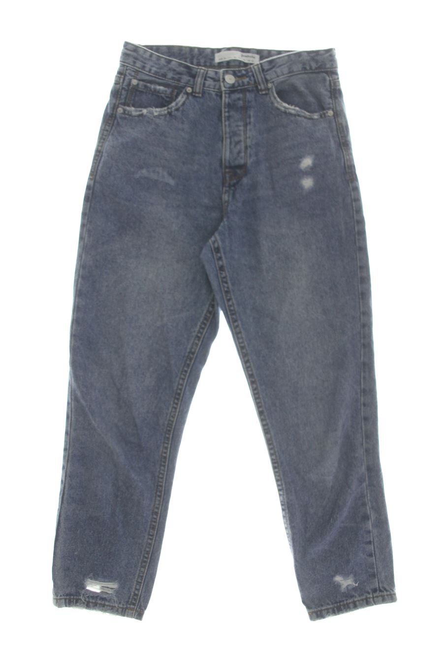 Jeans Stradivarius de la taille 38, de couleur bleu de denim