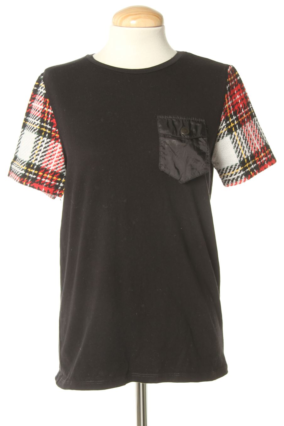Camiseta de Zara de la talla M, de color negro