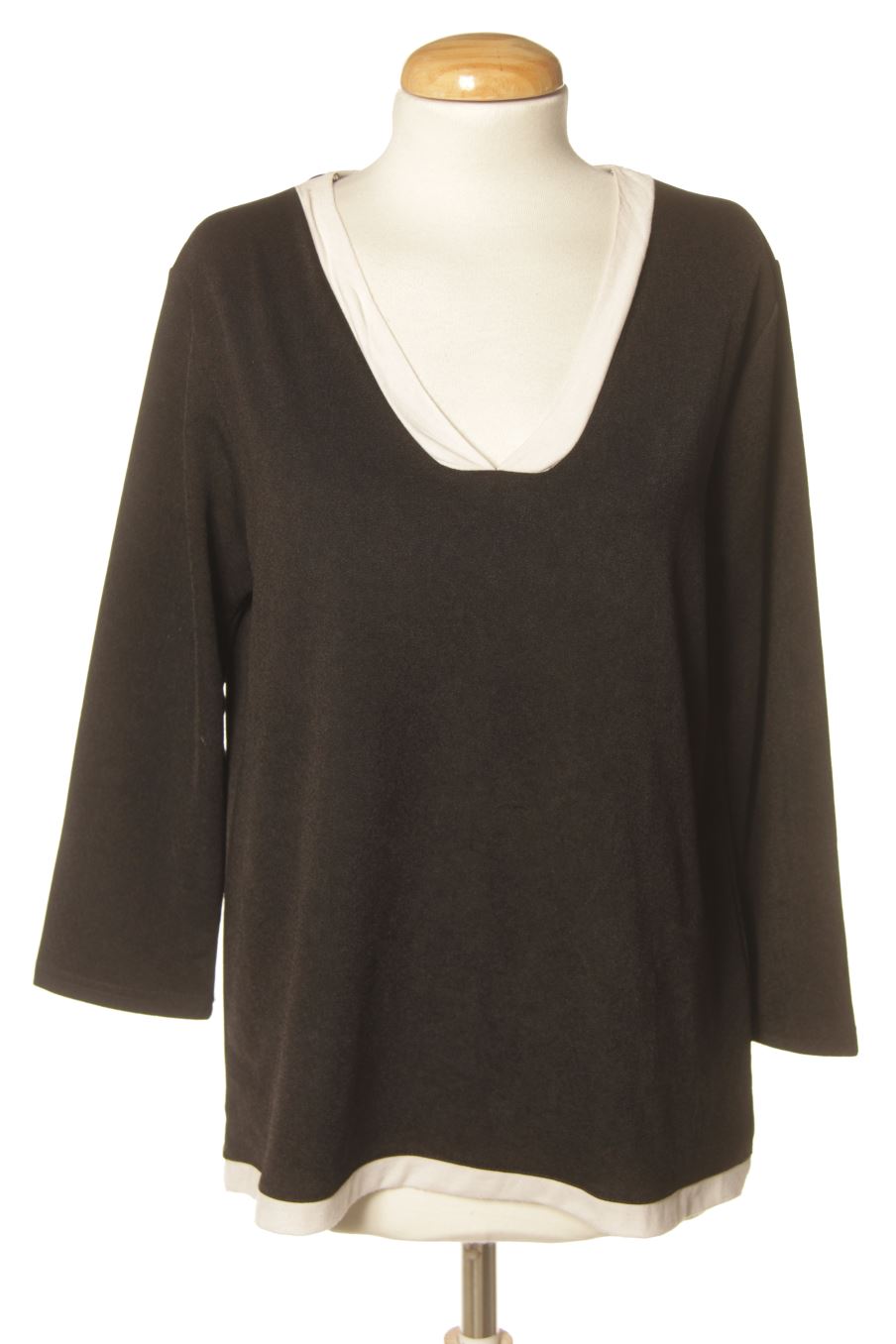 Blusa de manga larga de Agathe Velmont de la talla 34, de color negro