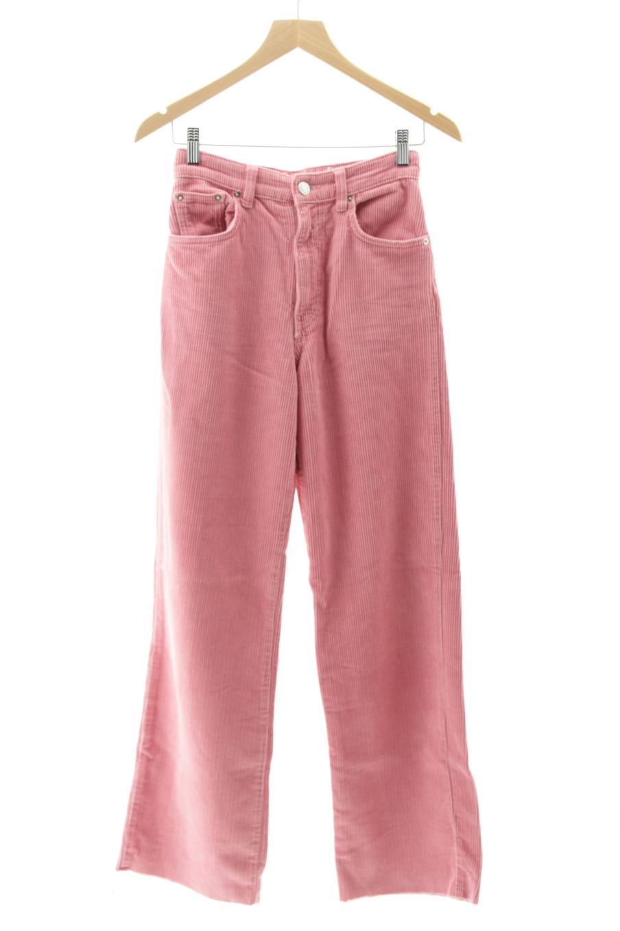 Pantalon Stradivarius de la taille 36, de couleur rose