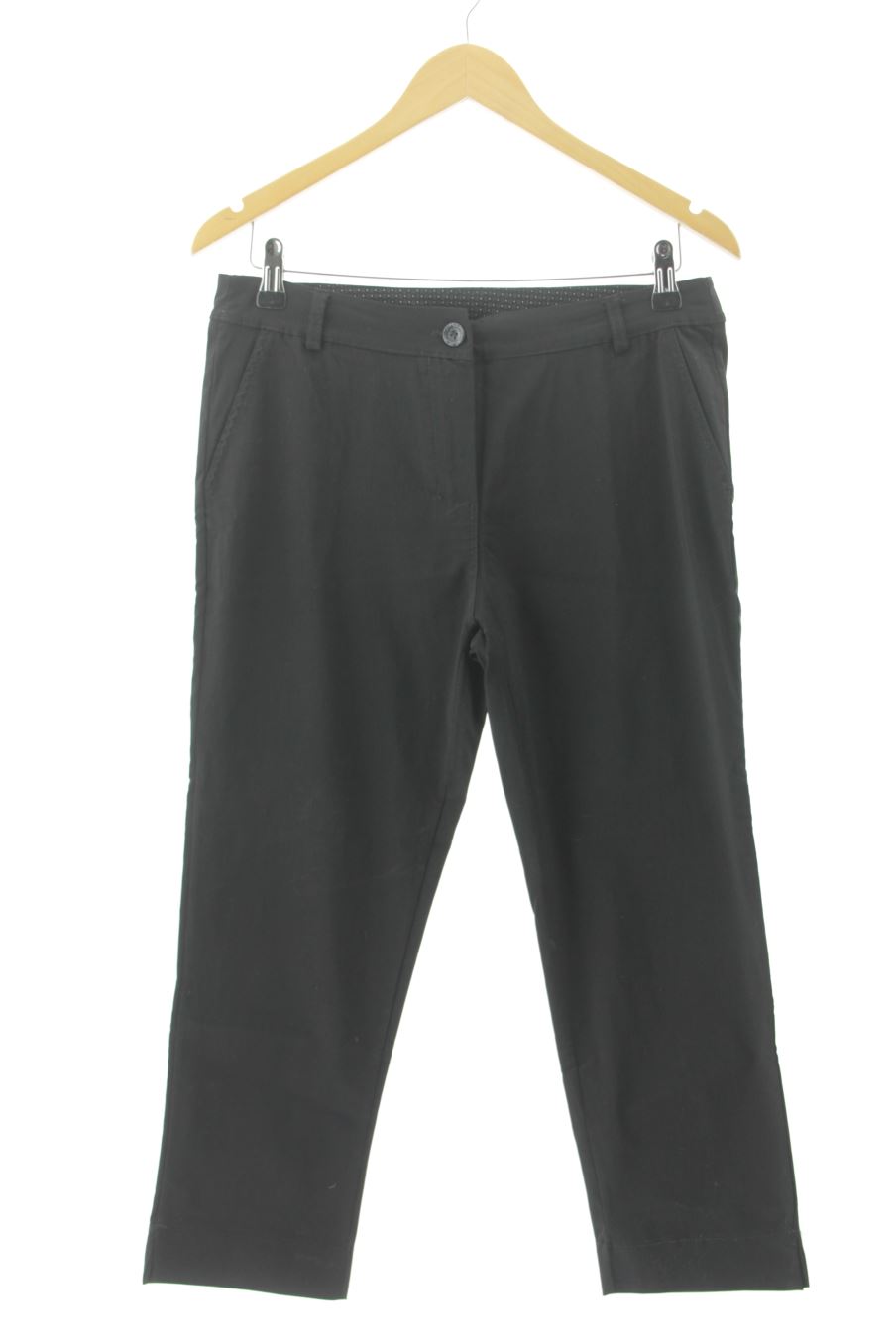 Pantalón de Made in italy de la talla XL, de color negro