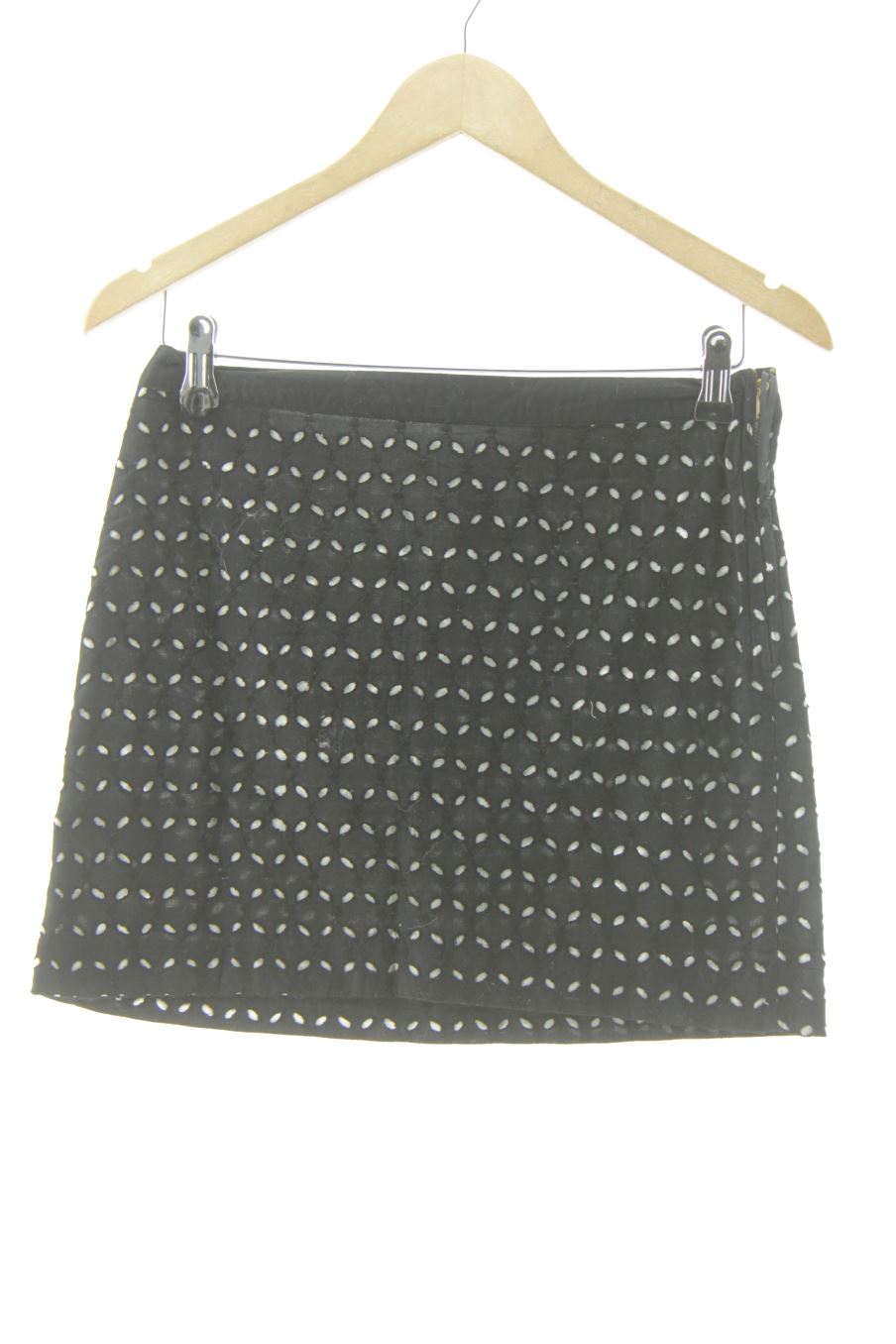 Falda de Mango de la talla 36, de color negro