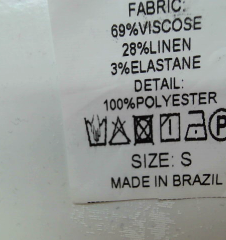Blouse à manches courtes S DIVNI Sao Paulo