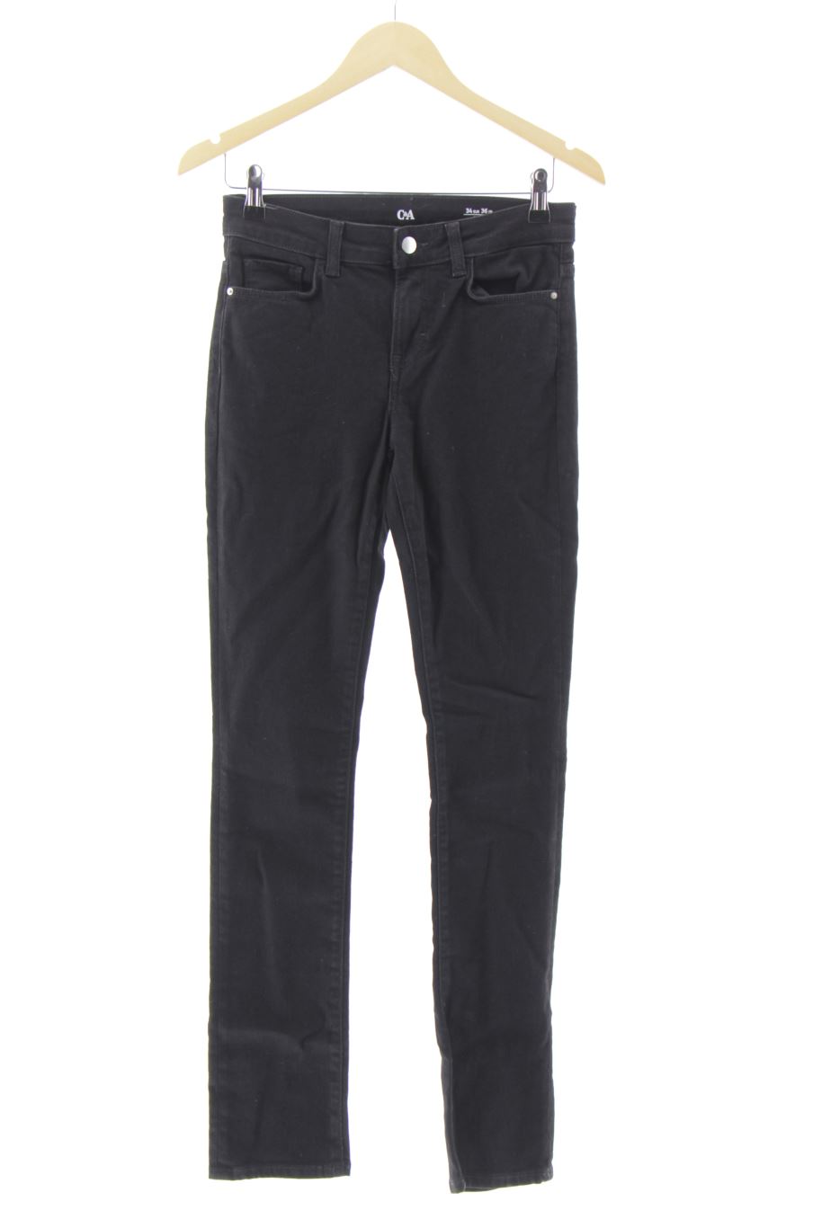 Jeans C&A de la taille 40, de couleur noir de denim