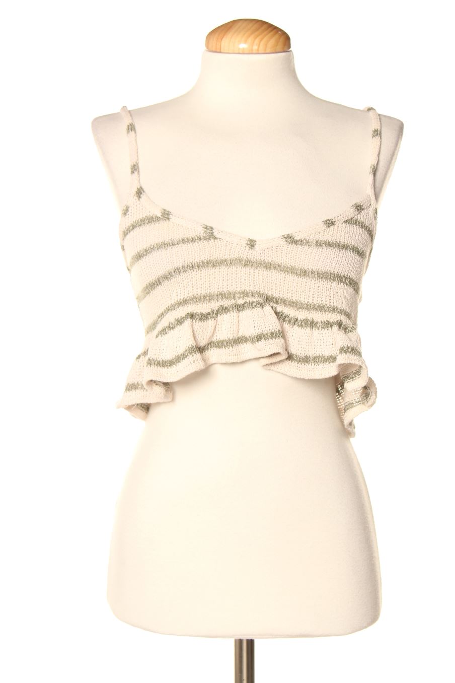 Top de Pull & Bear de la talla S, de color rayas