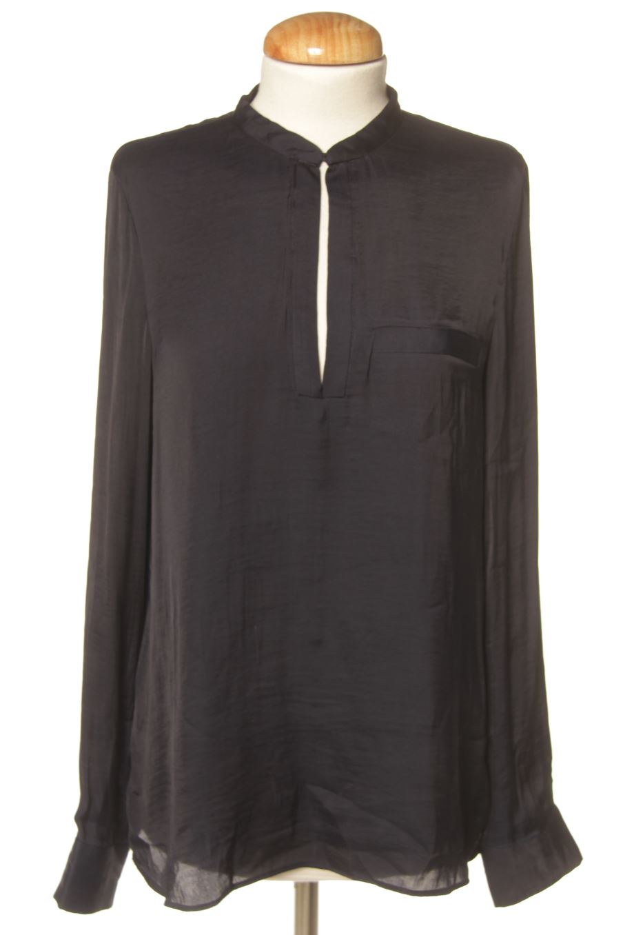 Blouse à manches longues Trafaluc de la taille XS, de couleur bleu marine