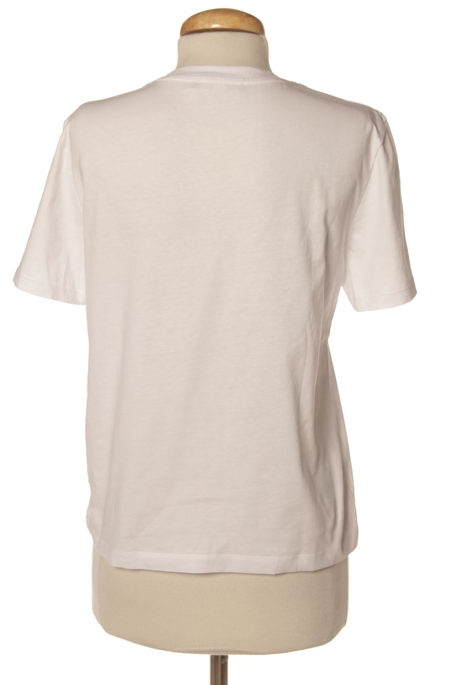 Camiseta de Zara de la talla S, de color blanco