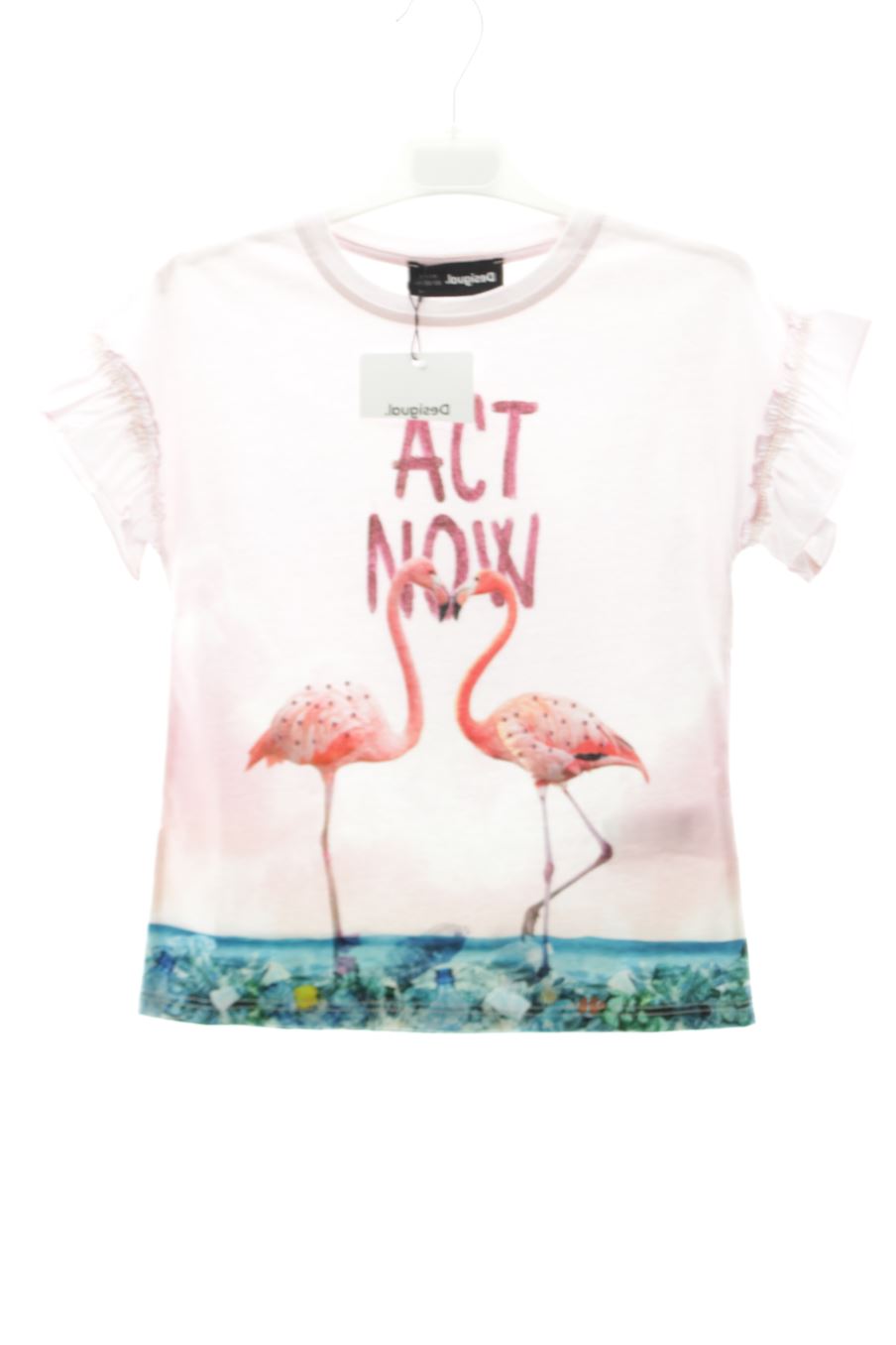 Camiseta de Desigual de la talla 7 años con etiqueta