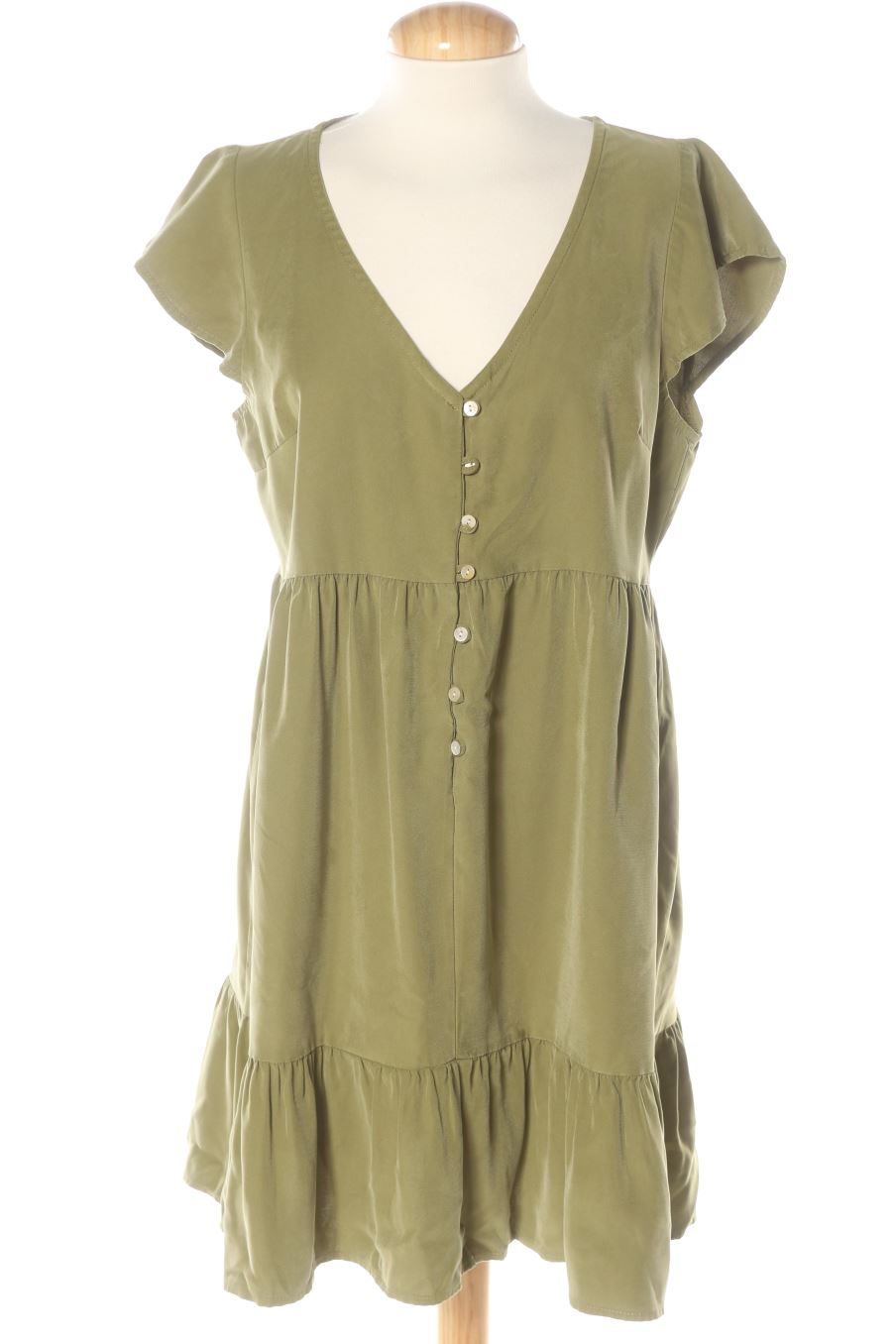 Vestito casual de Only de la talla S, de color verde
