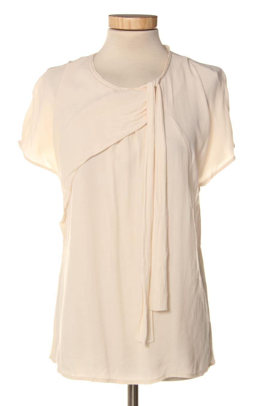 Blouse à manches courtes BIMBA Y LOLA de la taille S, de couleur beige