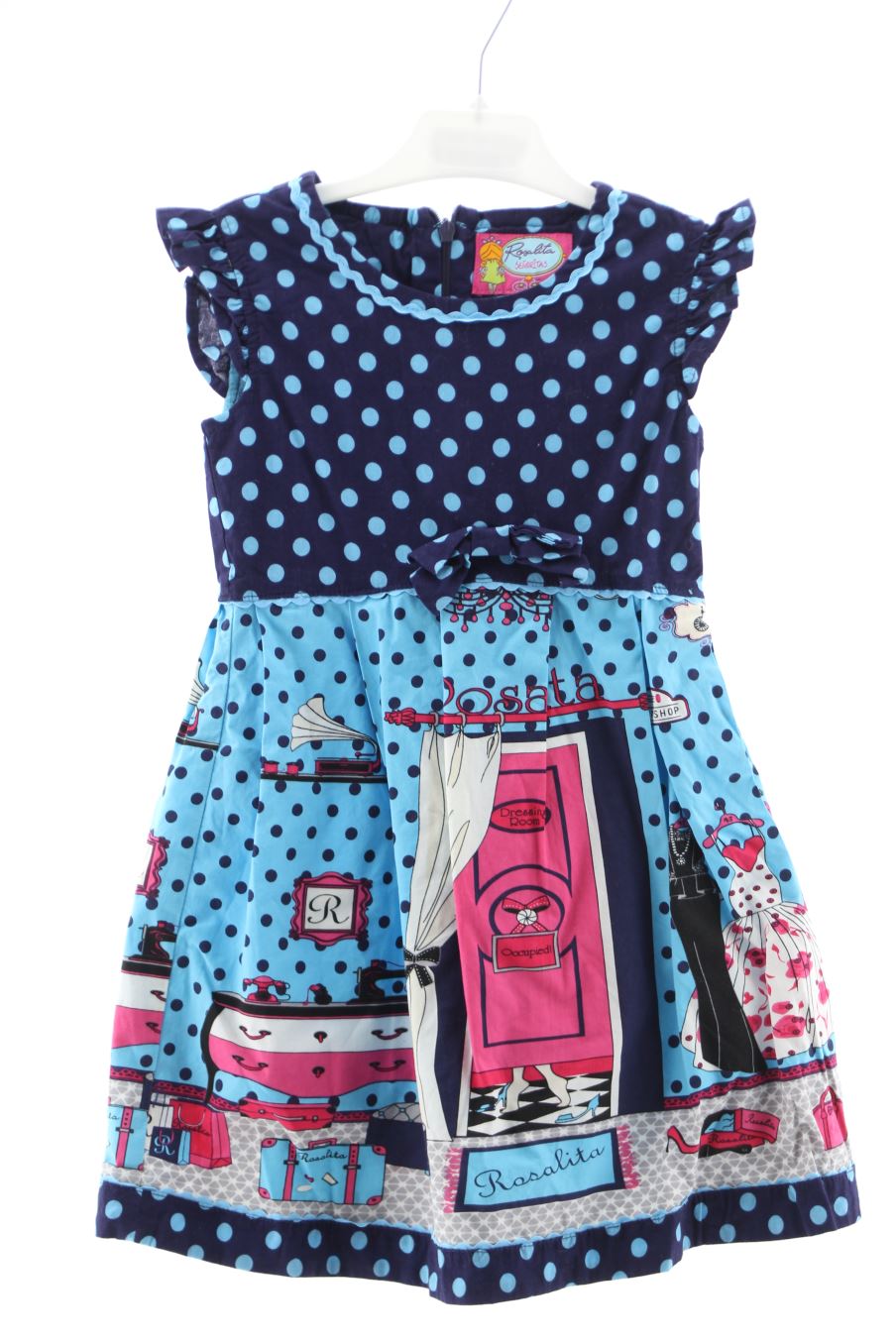 Robe rosalita señoritas de la taille 6 ans de seconde main
