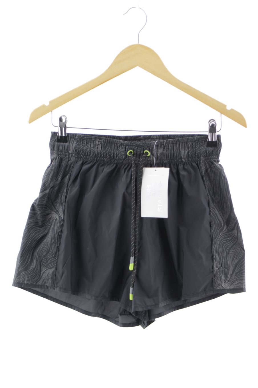 Pantalones cortos de deporte de DASH AND STARS de la talla S, de color negro