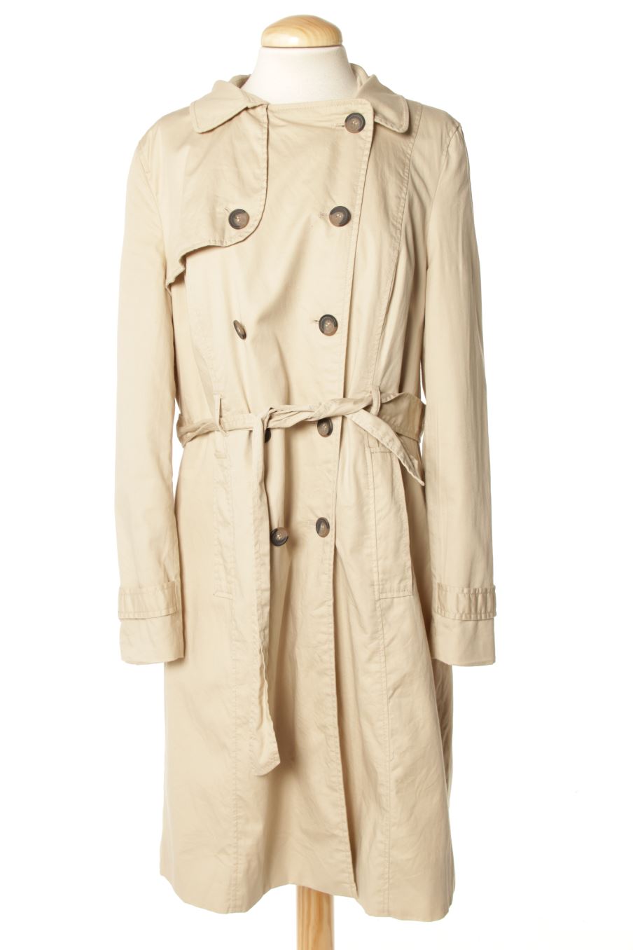 Gabardina de 3 Suisses Collection de la talla 46, de color beige de premamá