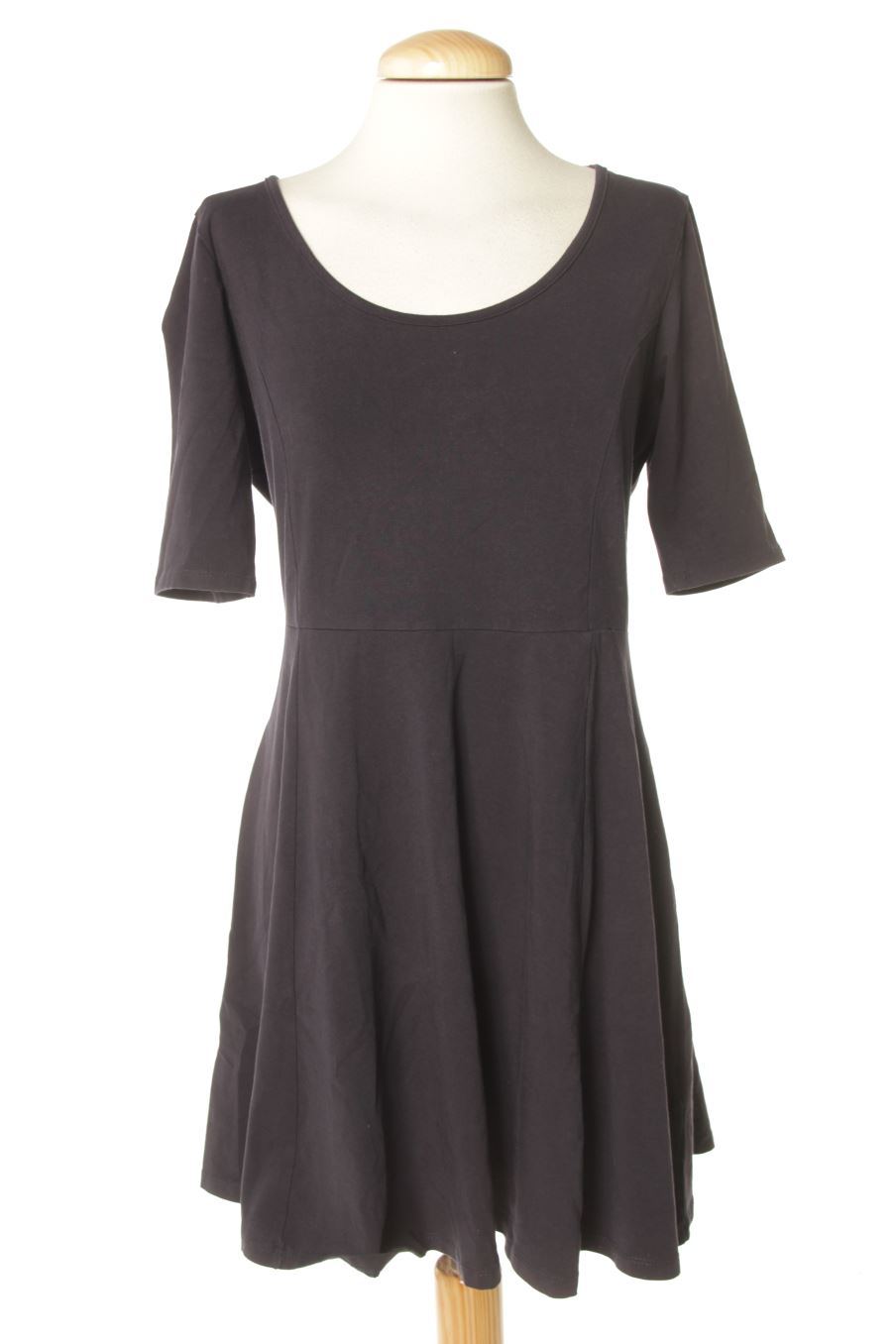 Robe casual H&M de la taille L, de couleur bleu marine