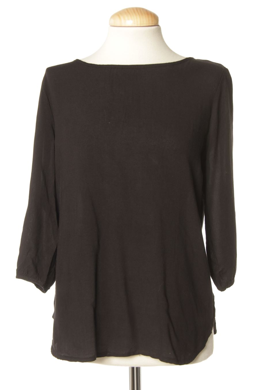 Blusa de manga larga de PERCENTIL de la talla S, de color negro