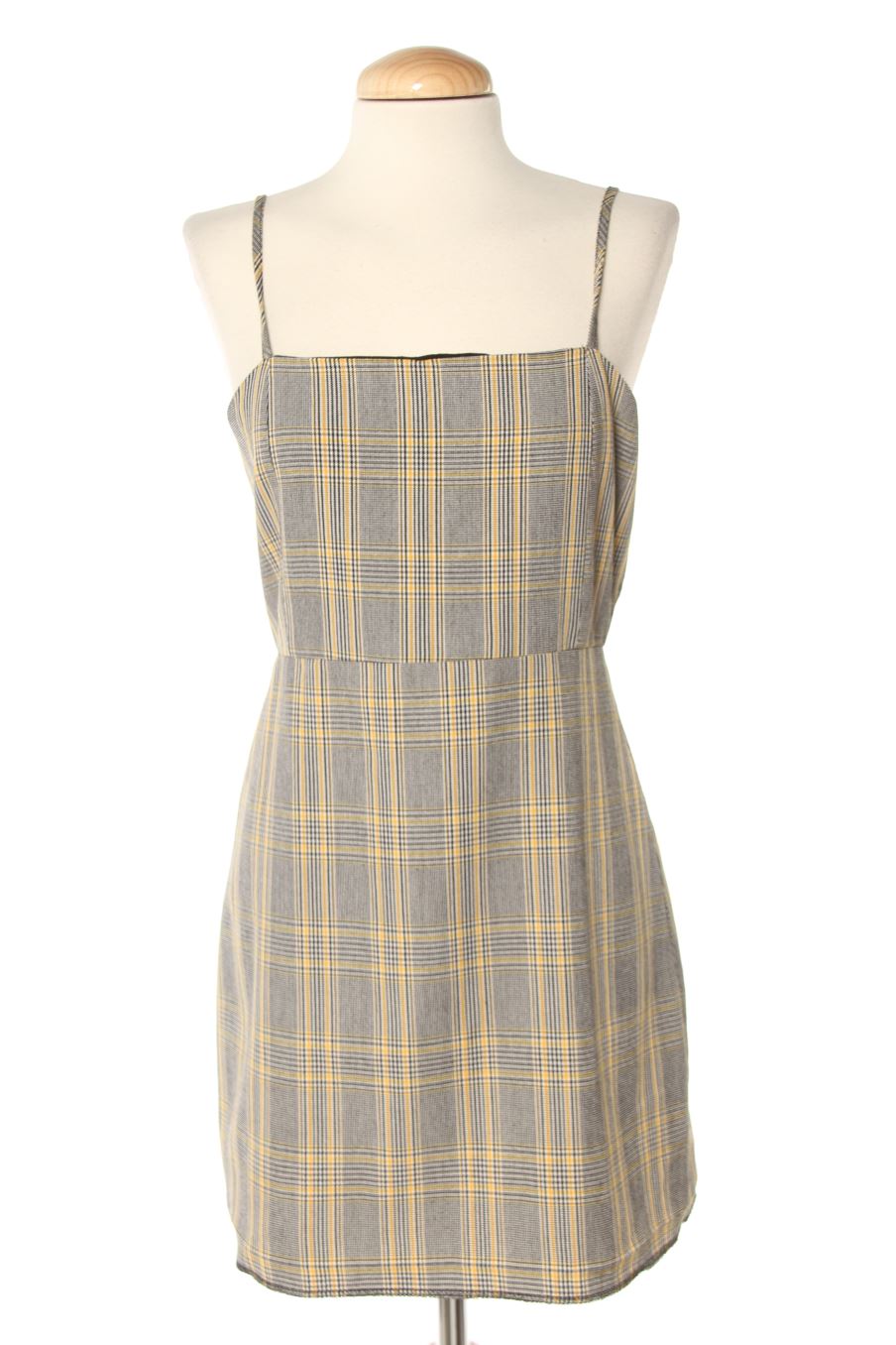 Vestido casual de Pull & Bear de la talla M, de color cuadros