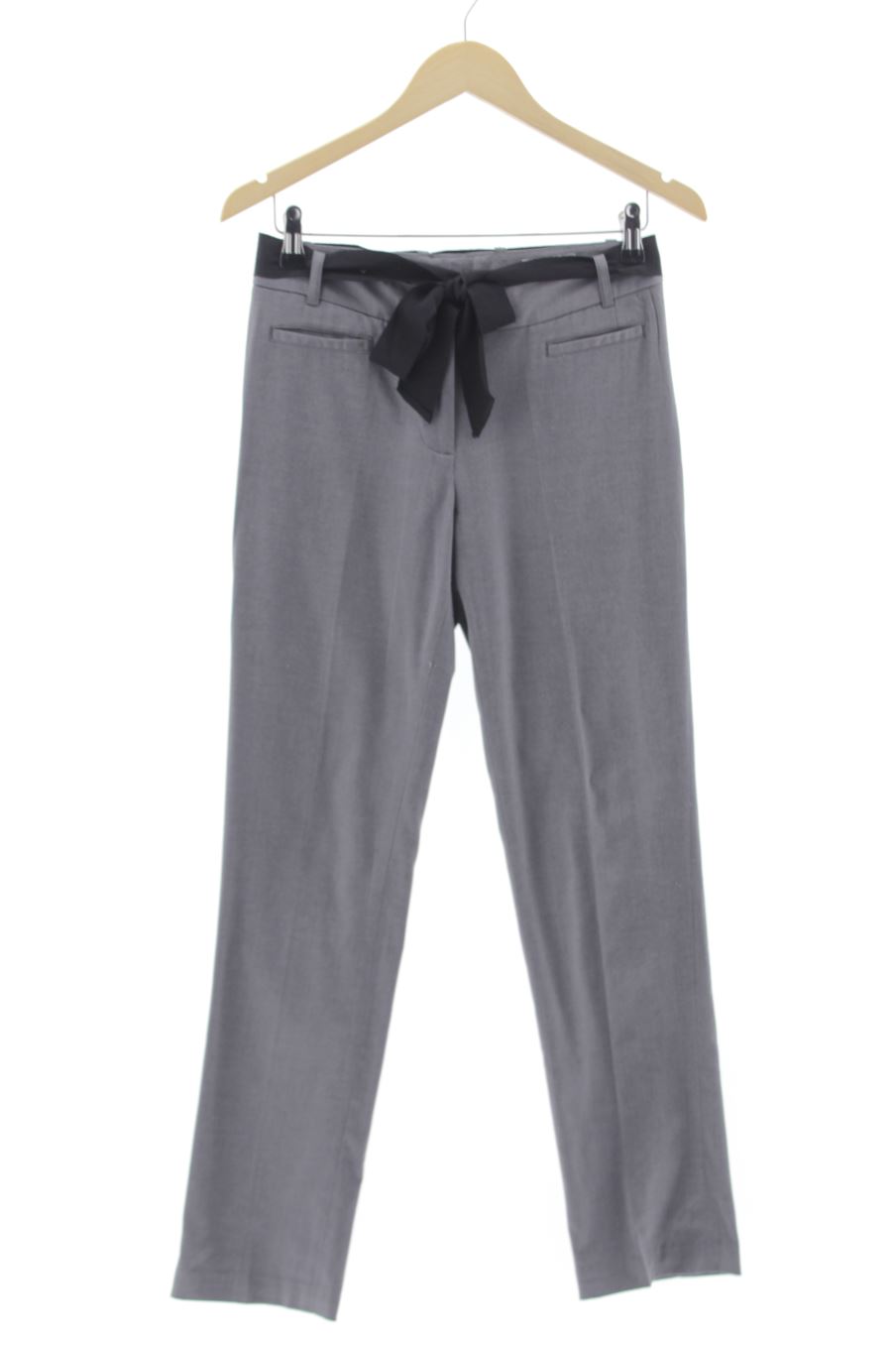 Pantalón de H&M de la talla 34, de color gris