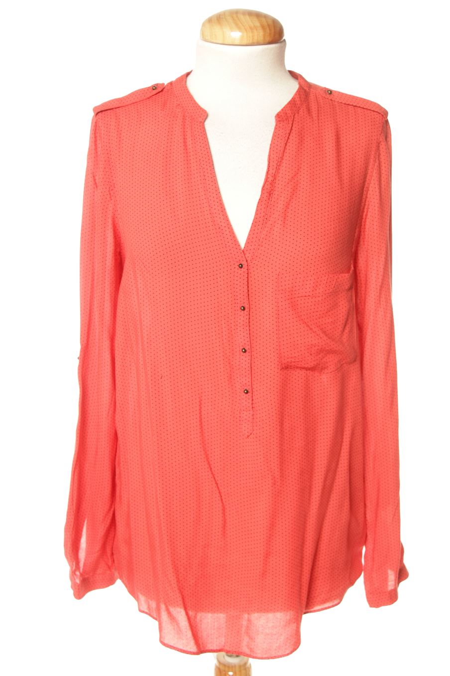 Blouse à manches longues Zara de la taille XS, de couleur imprimés