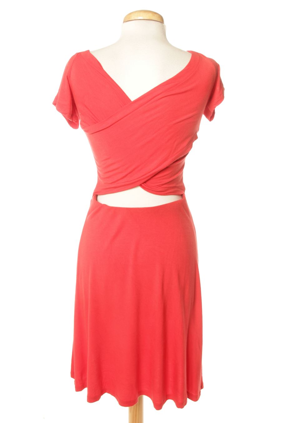 Robe casual Easy wear de la taille M, de couleur rouge