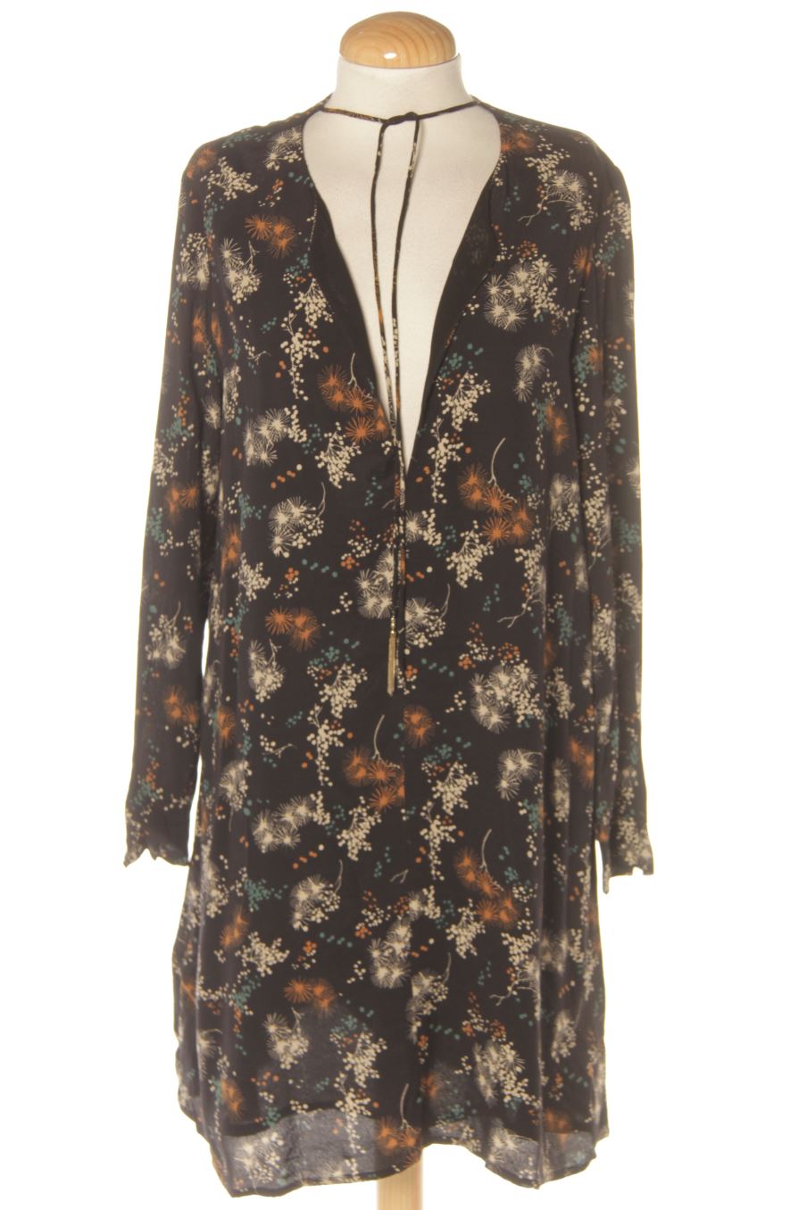 Vestido casual de Mango de la talla S, de color estampado