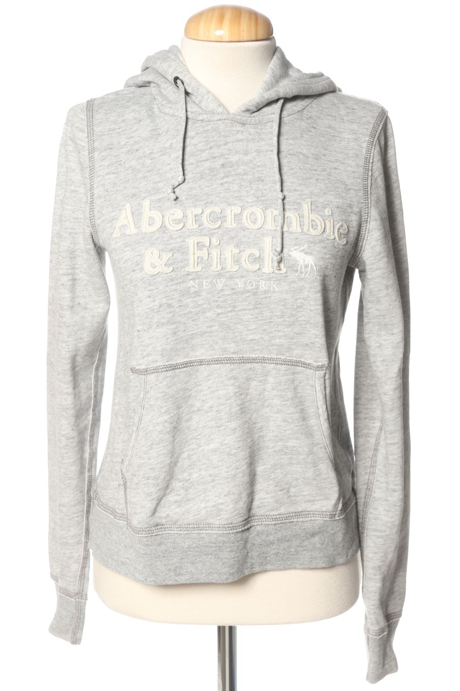 Sudadera de Abercrombie & Fitch de la talla 36, de color gris