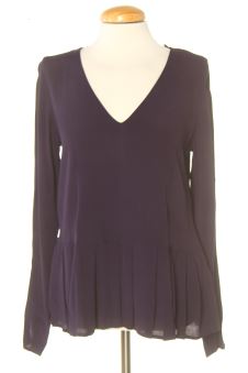 Blusa de manga larga XS Zara