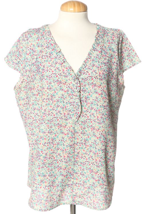 Kurzärmelige Bluse