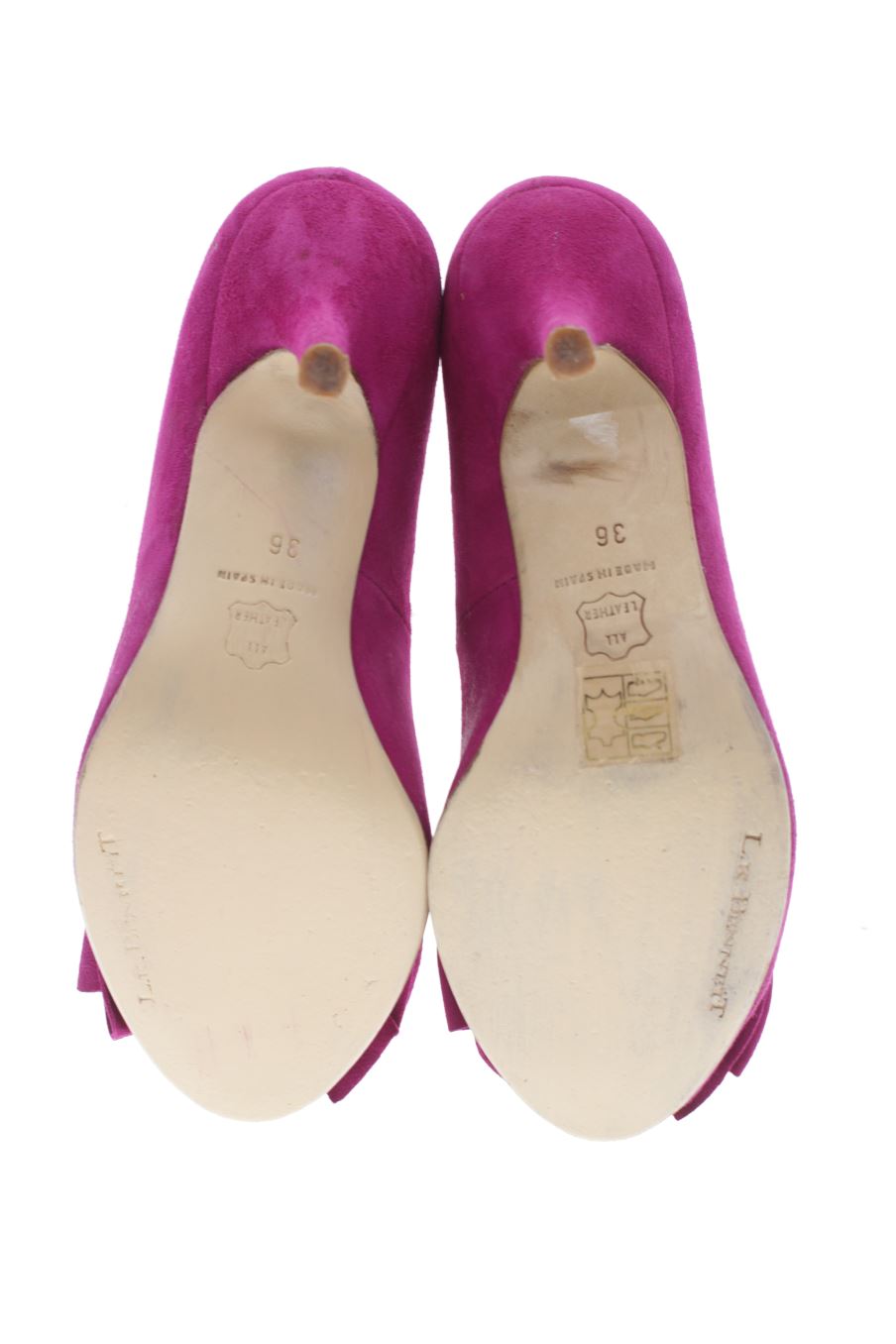 Zapatos de tacon de L.k. Bennett de la talla 36, de color morado de